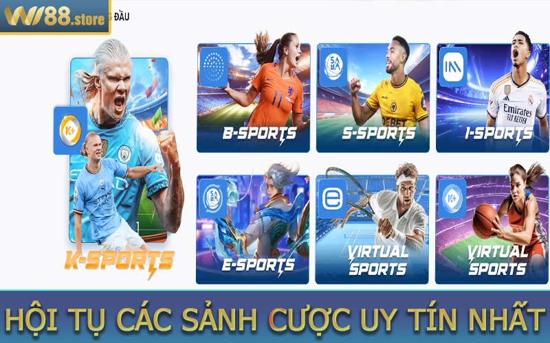 Hội tụ các sảnh cá cược thể thao uy tín nhất