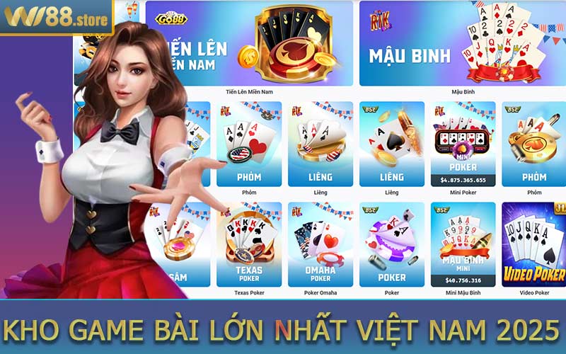 Trải nghiệm kho game bài hấp dẫn